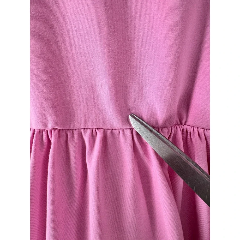 Girlhood Ruffle Hem Dress Kids 8 10‎ Pink Good Peter Pan Collar Sister Set